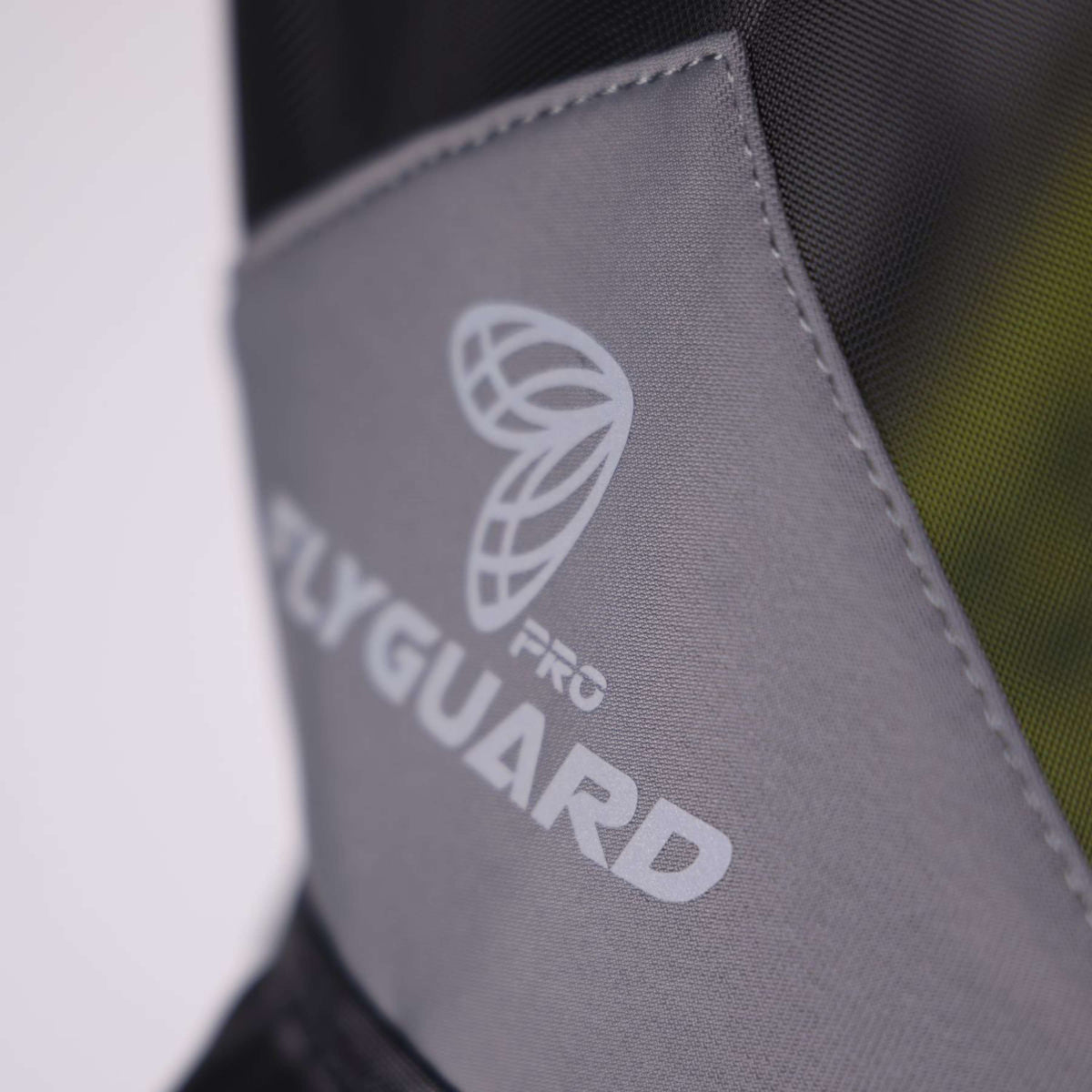 FlyGuard by Shires Maschera per Mosche Pro Hi-Viz Fine Mesh con Orecchie e Naso Giallo fluo