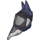 FlyGuard Maschera per Mosche Pro Deluxe con Orecchie e Naso Navy