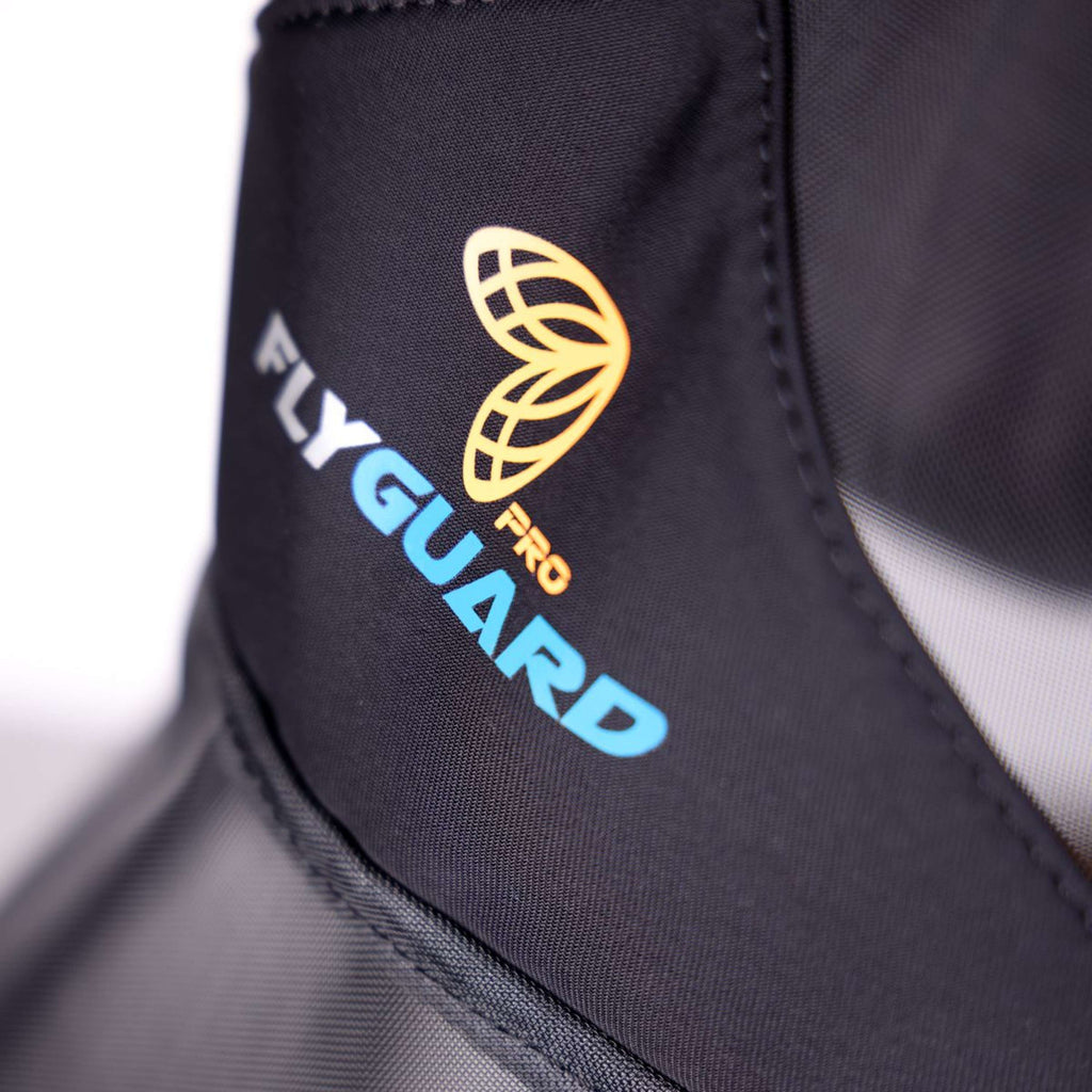 FlyGuard by Shires Maschera per Mosche Pro Deluxe con Orecchie e Naso Navy