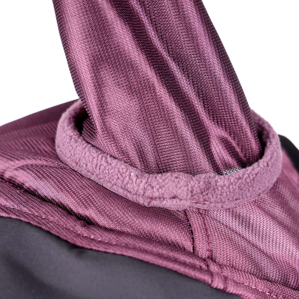 FlyGuard by Shires Maschera per Mosche Pro Deluxe con Orecchie Black Cherry