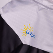 FlyGuard Maschera per Mosche Pro Sun Shade con Orecchie e Naso Bianco