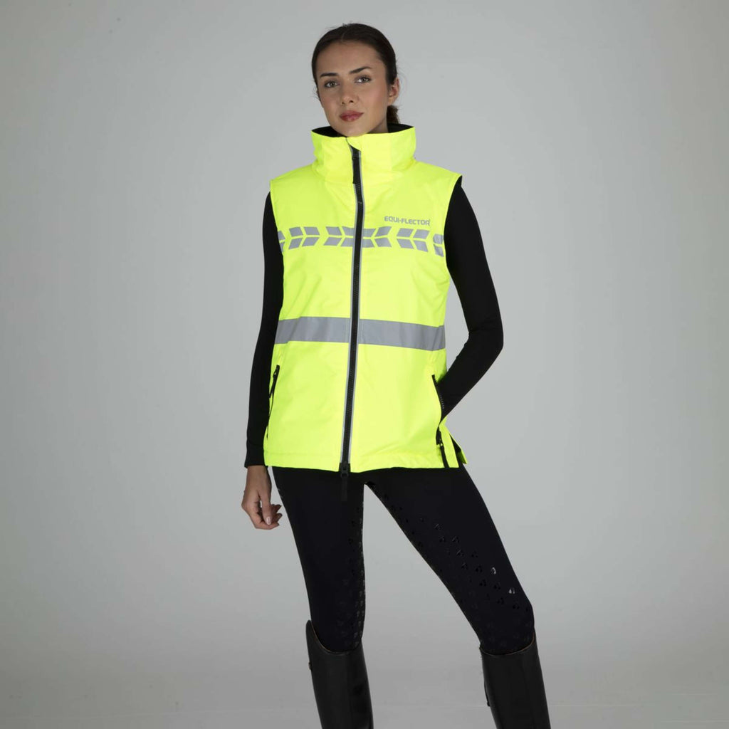 Equi-Flector by Shires Gilet Riflettente Giallo