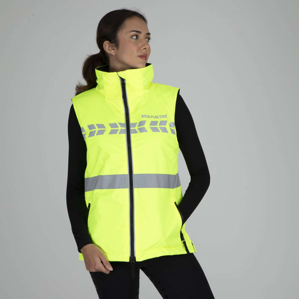 Equi-Flector by Shires Gilet Riflettente Giallo