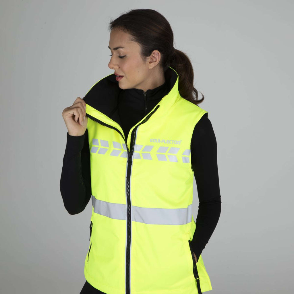 Equi-Flector by Shires Gilet Riflettente Giallo