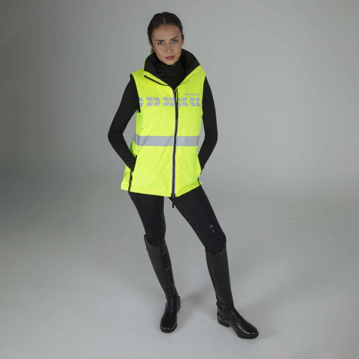 Equi-Flector by Shires Gilet Riflettente Giallo