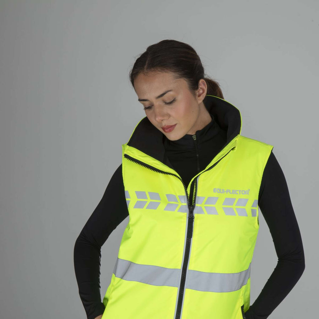 Equi-Flector by Shires Gilet Riflettente Giallo