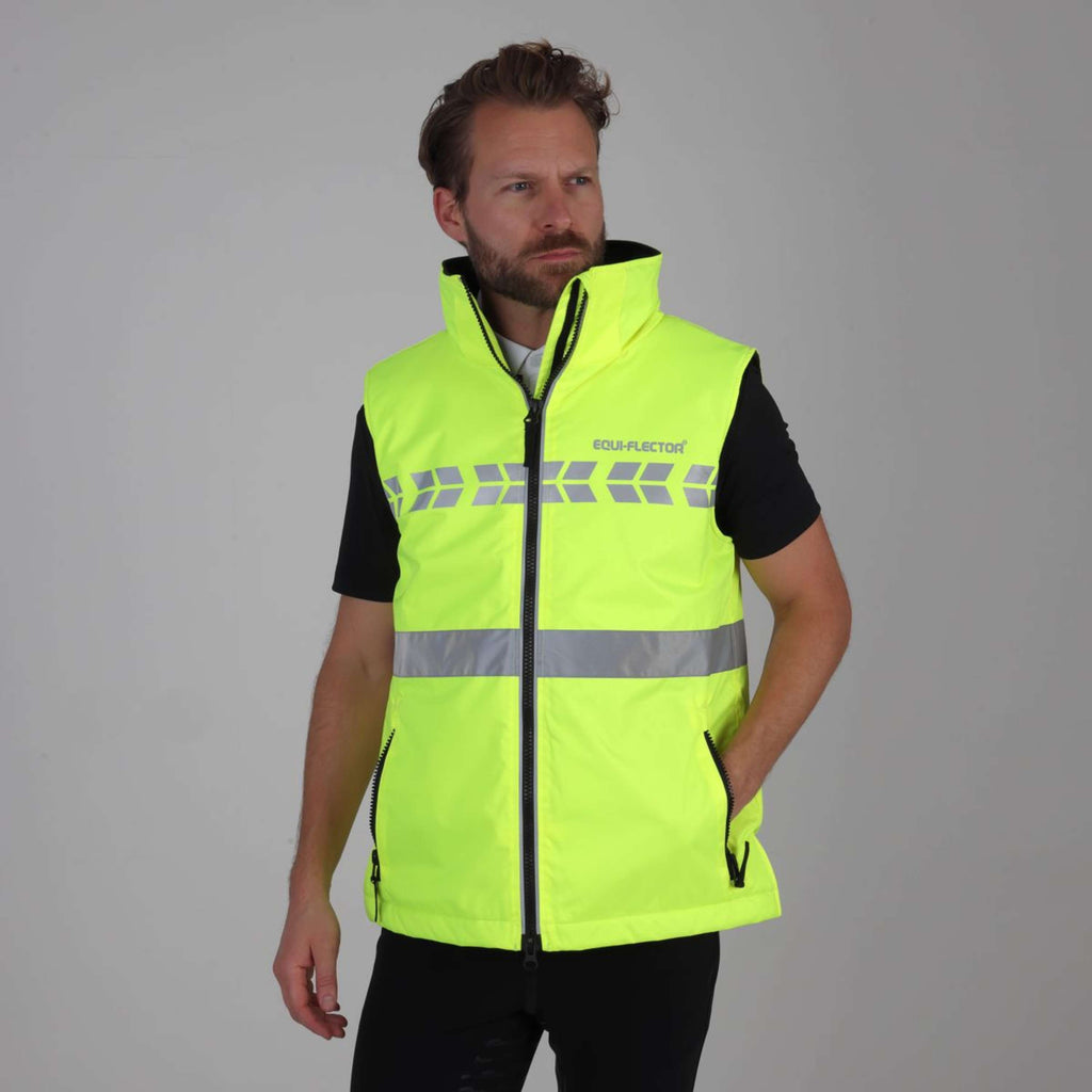 Equi-Flector by Shires Gilet Riflettente Giallo