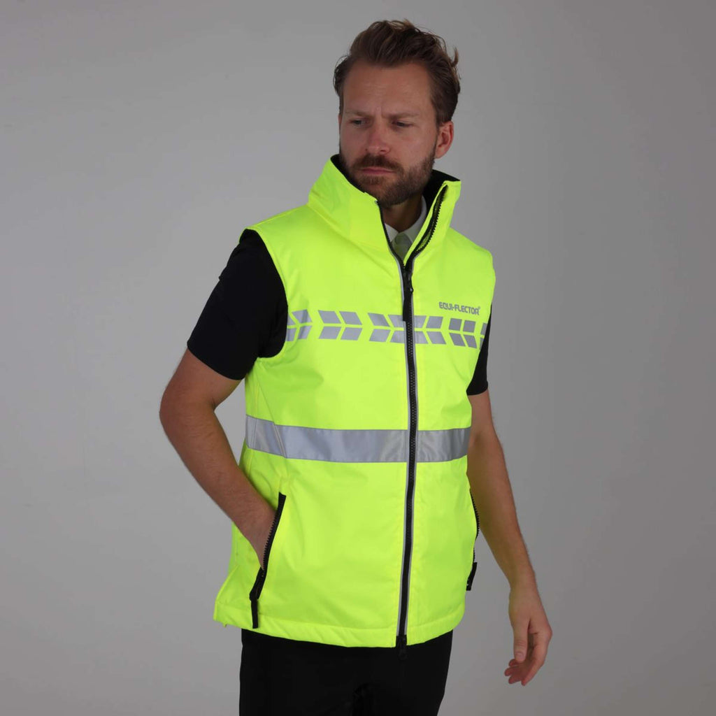 Equi-Flector by Shires Gilet Riflettente Giallo