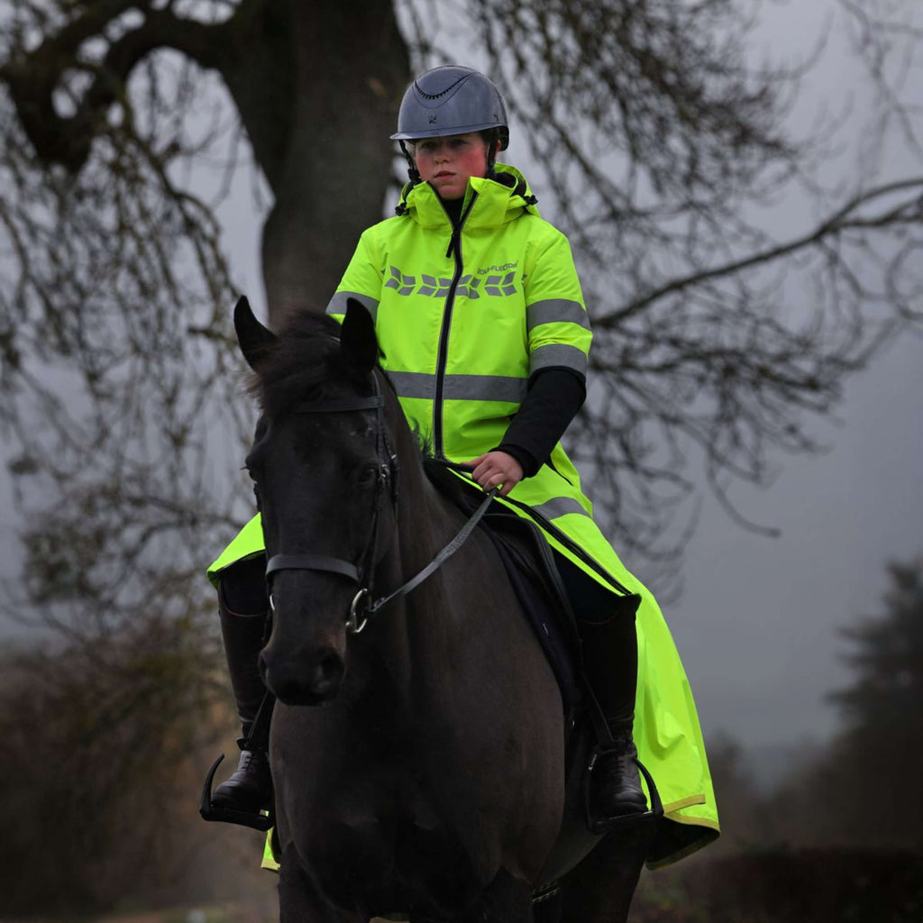Equi-Flector by Shires Giacca Riflettente Lungo Giallo