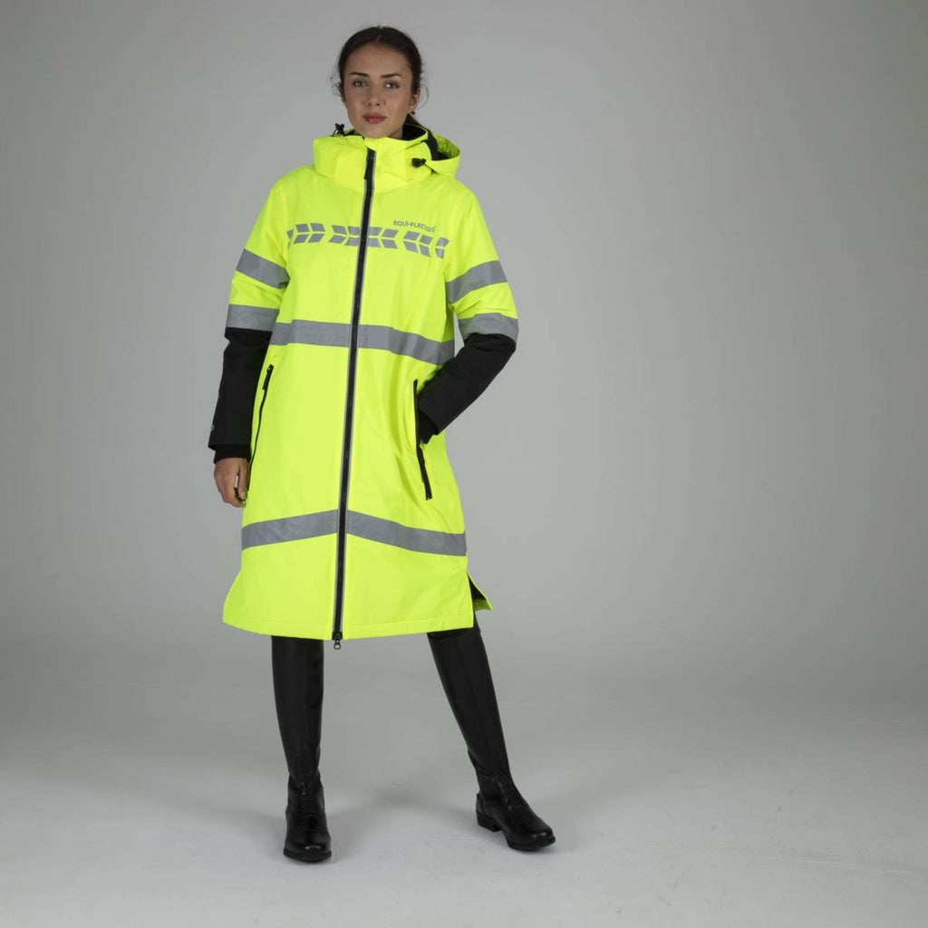 Equi-Flector by Shires Giacca Riflettente Lungo Giallo