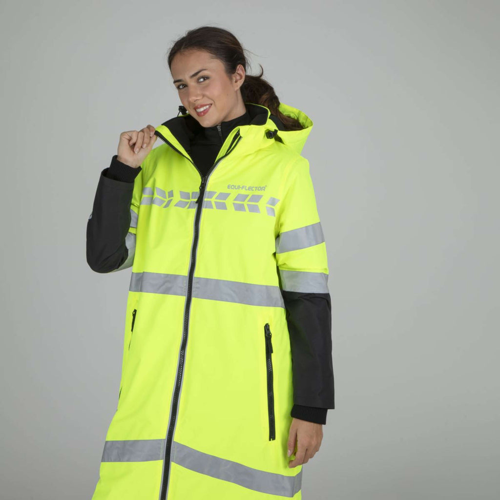 Equi-Flector by Shires Giacca Riflettente Lungo Giallo