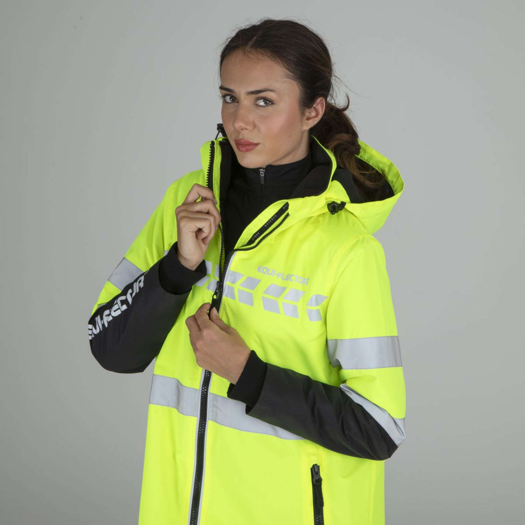 Equi-Flector by Shires Giacca Riflettente Lungo Giallo