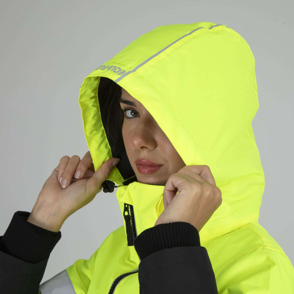 Equi-Flector by Shires Giacca Riflettente Lungo Giallo