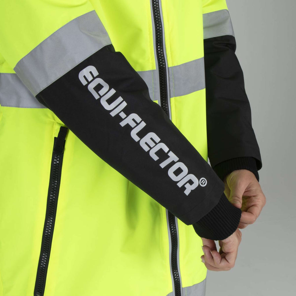 Equi-Flector by Shires Giacca Riflettente Lungo Giallo
