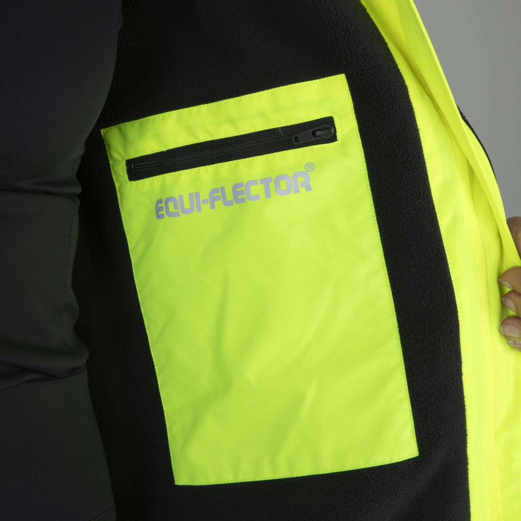 Equi-Flector by Shires Giacca Riflettente Lungo Giallo