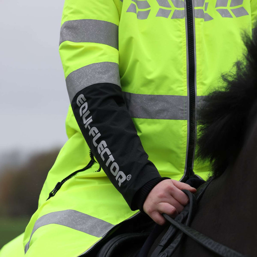 Equi-Flector by Shires Giacca Riflettente Lungo Giallo