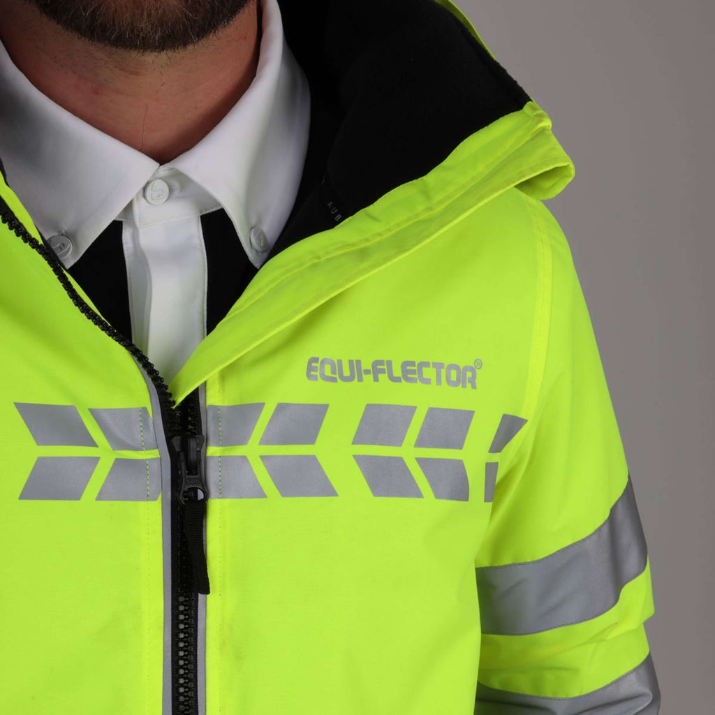 Equi-Flector by Shires Giacca Riflettente Lungo Giallo