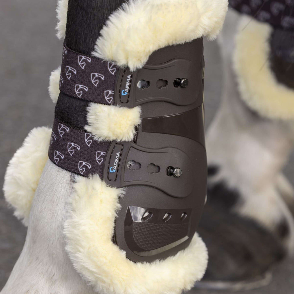 Arma by Shires Stinchiere Carbon Pro SupaFleece Marrone