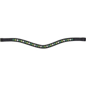 Velociti by Shires Frontalino GARA Green Diamante Nero