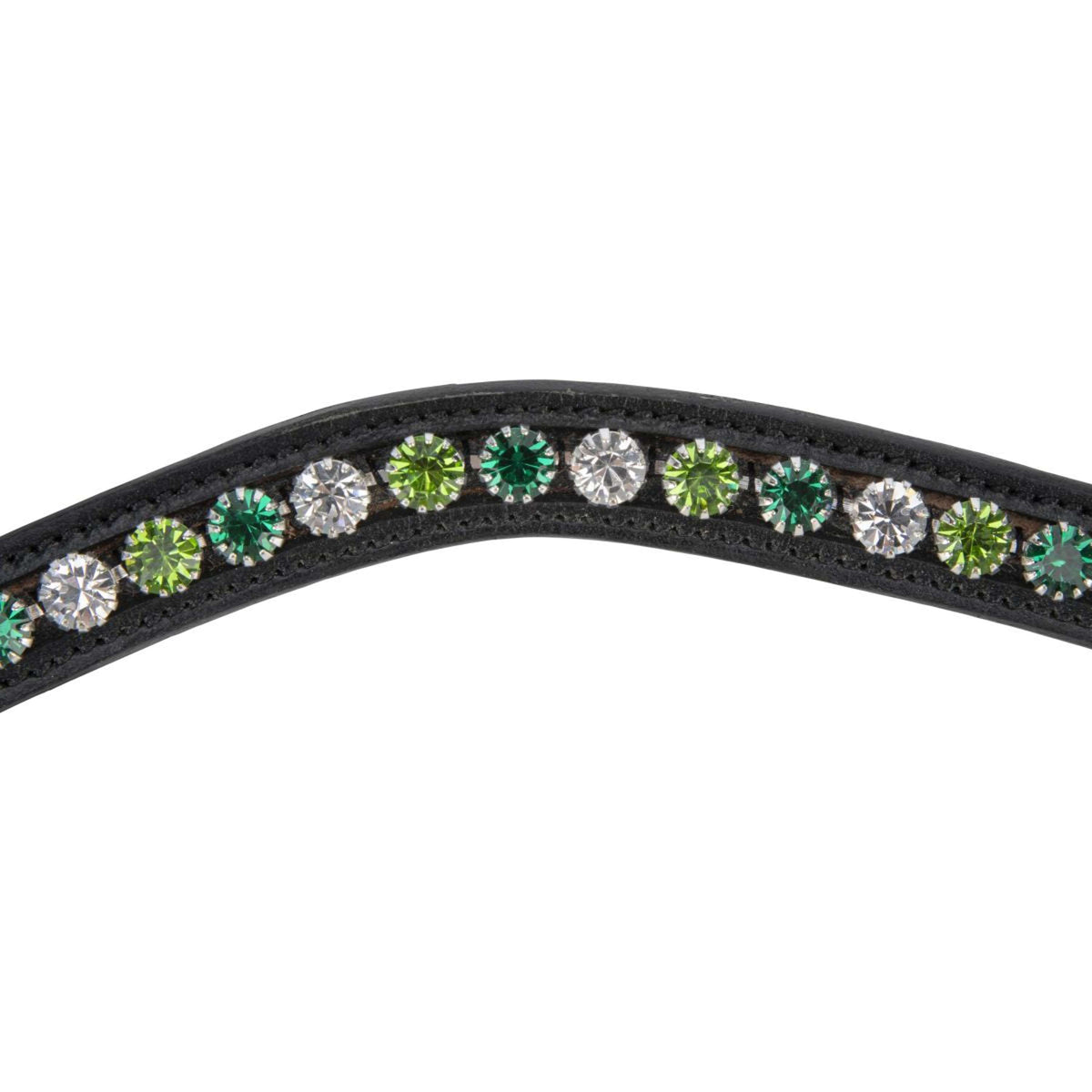 Velociti by Shires Frontalino GARA Green Diamante Nero