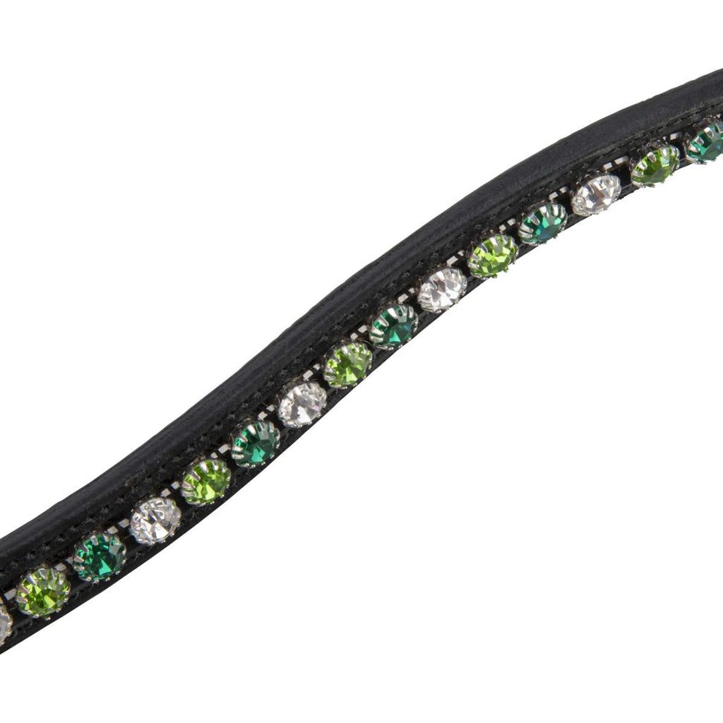 Velociti by Shires Frontalino GARA Green Diamante Nero