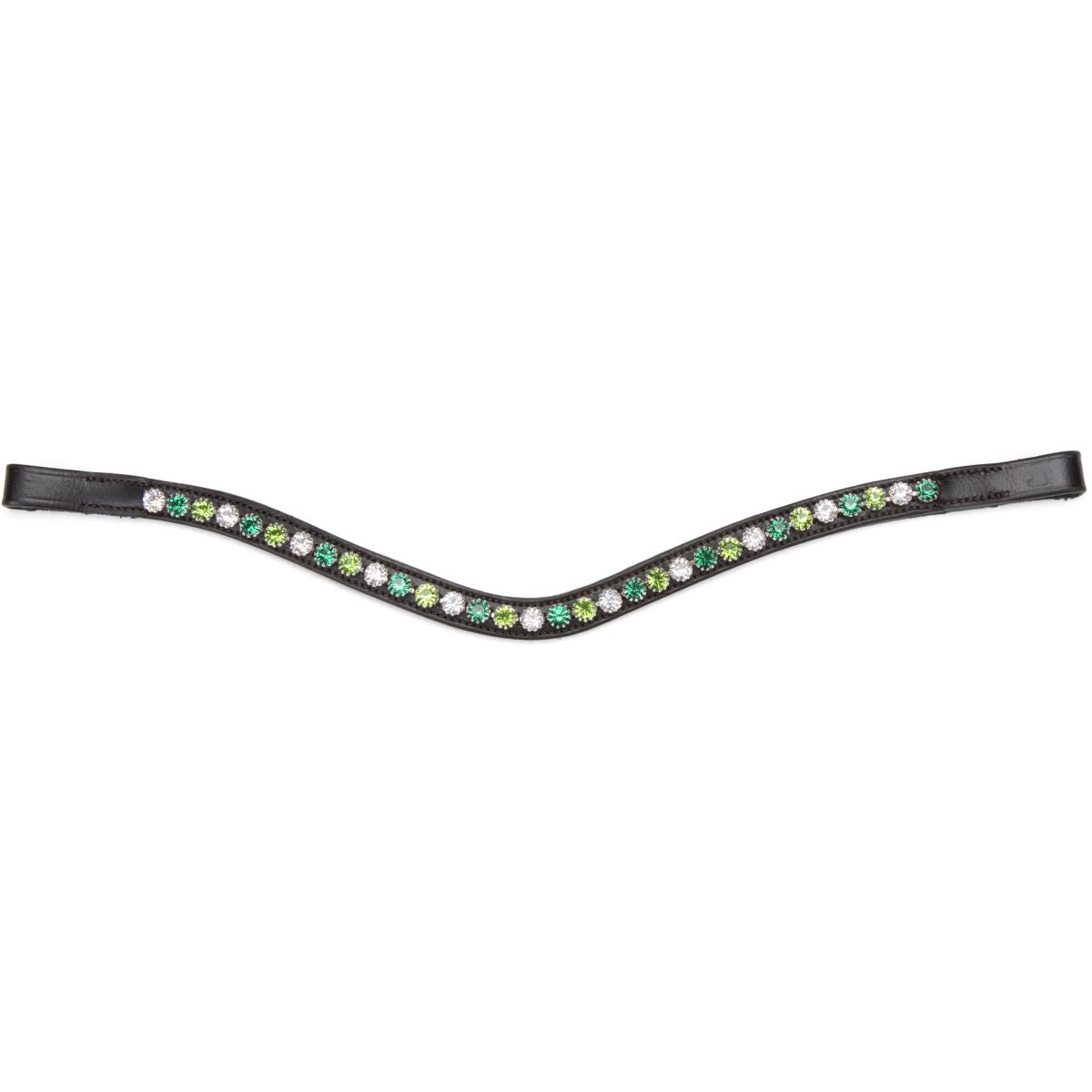 Velociti by Shires Frontalino GARA Green Diamante L'Avana