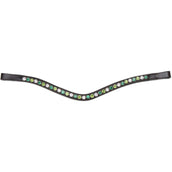 Velociti by Shires Frontalino GARA Green Diamante L'Avana