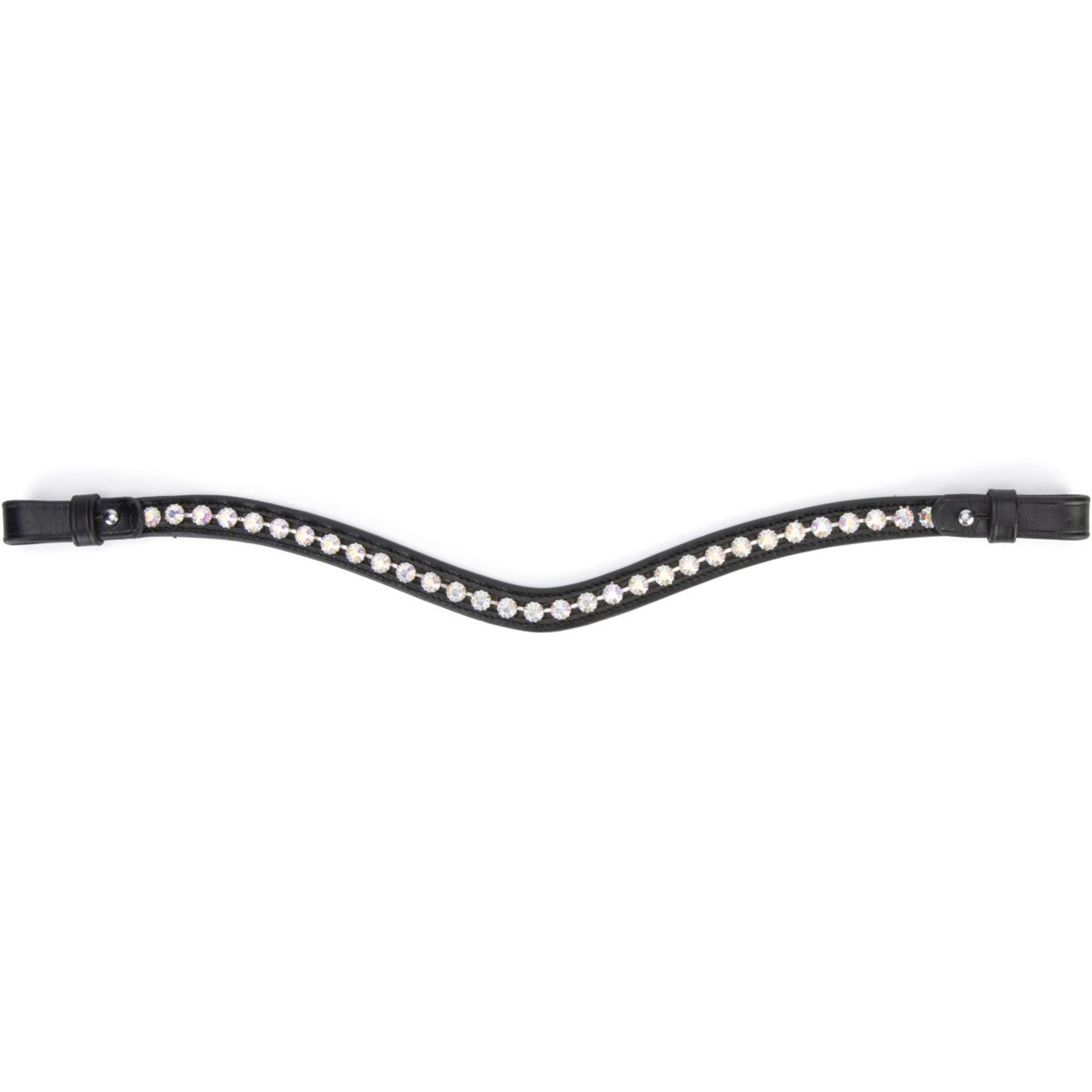 Velociti by Shires Frontalino GARA Iridescent Diamante Nero