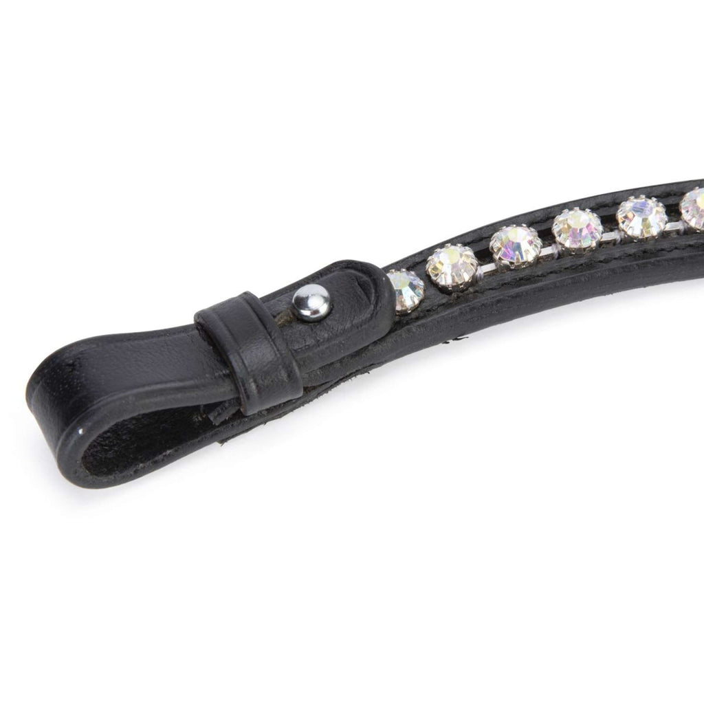 Velociti by Shires Frontalino GARA Iridescent Diamante Nero