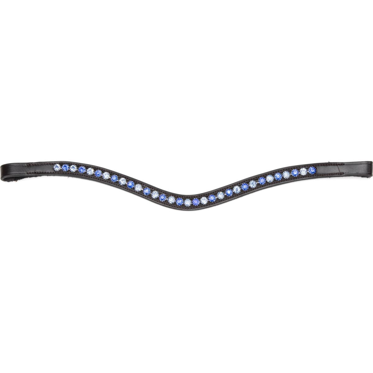 Velociti by Shires Frontalino GARA Blue Diamante Nero