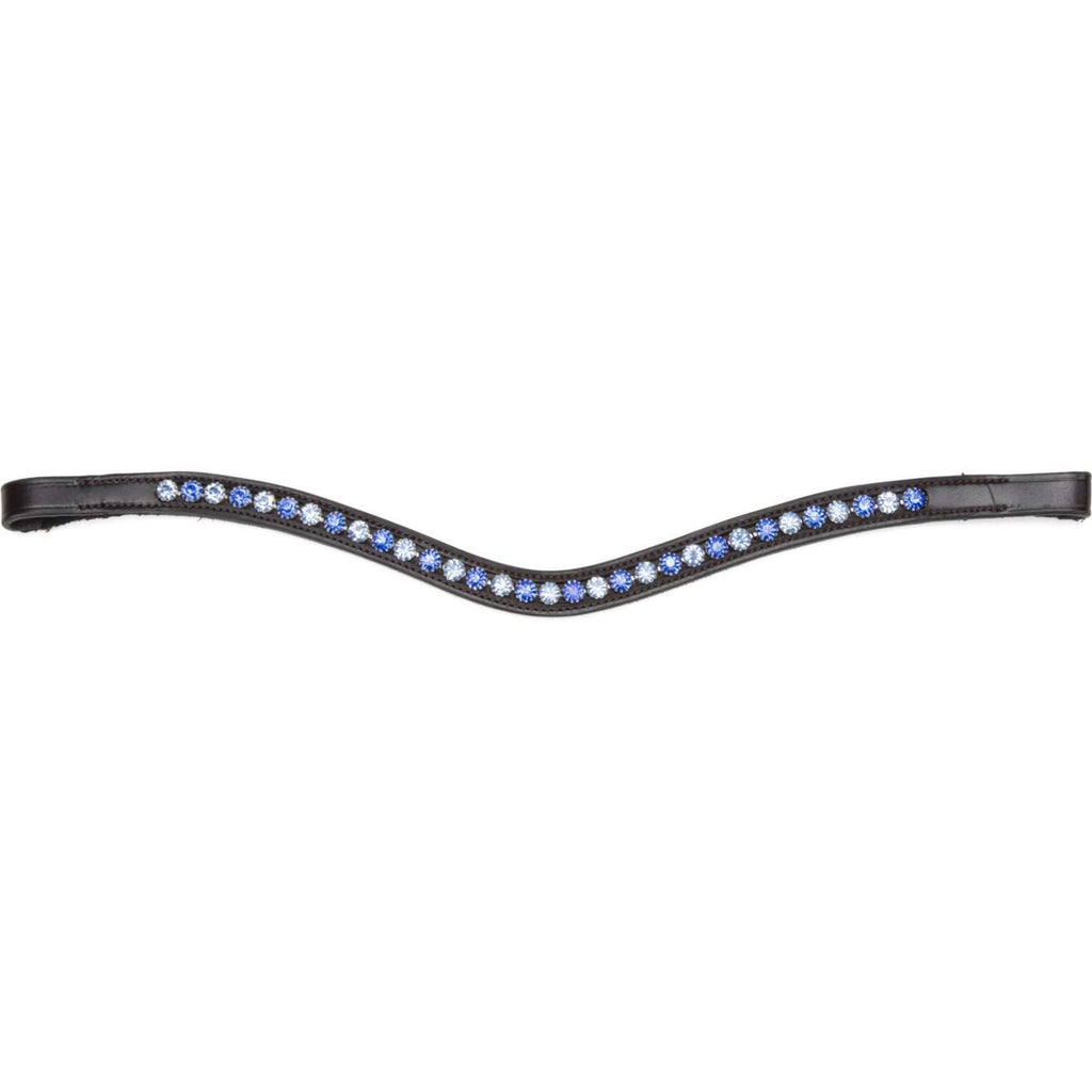 Velociti by Shires Frontalino GARA Blue Diamante Nero