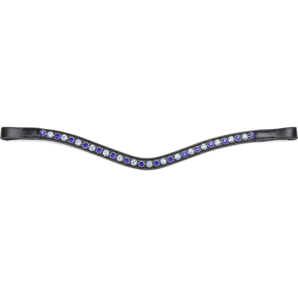 Velociti by Shires Frontalino GARA Blue Diamante Nero