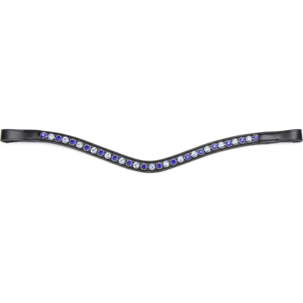Velociti by Shires Frontalino GARA Blue Diamante Nero