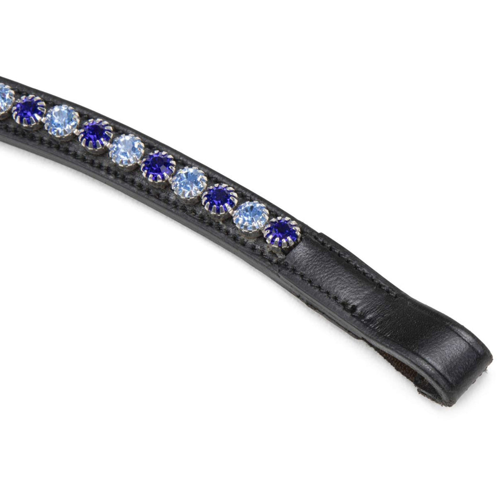 Velociti by Shires Frontalino GARA Blue Diamante Nero