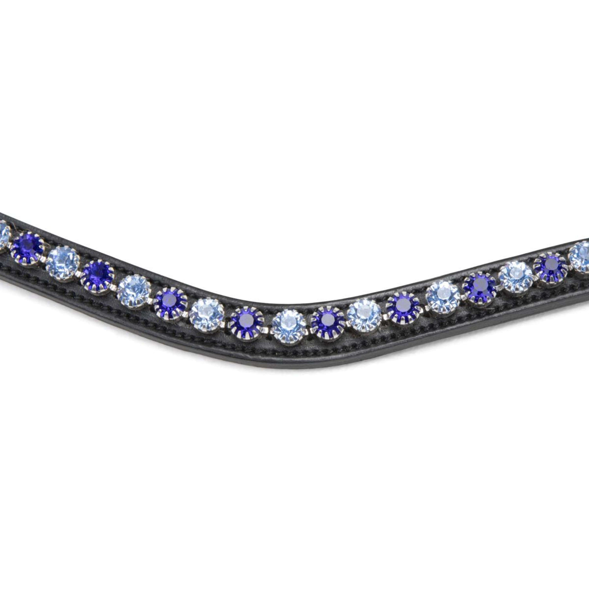 Velociti by Shires Frontalino GARA Blue Diamante Nero