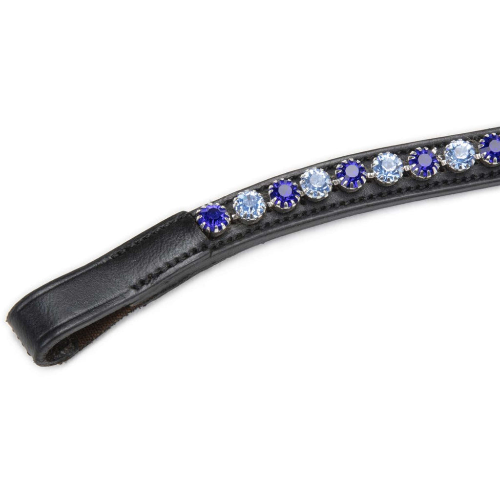 Velociti by Shires Frontalino GARA Blue Diamante Nero