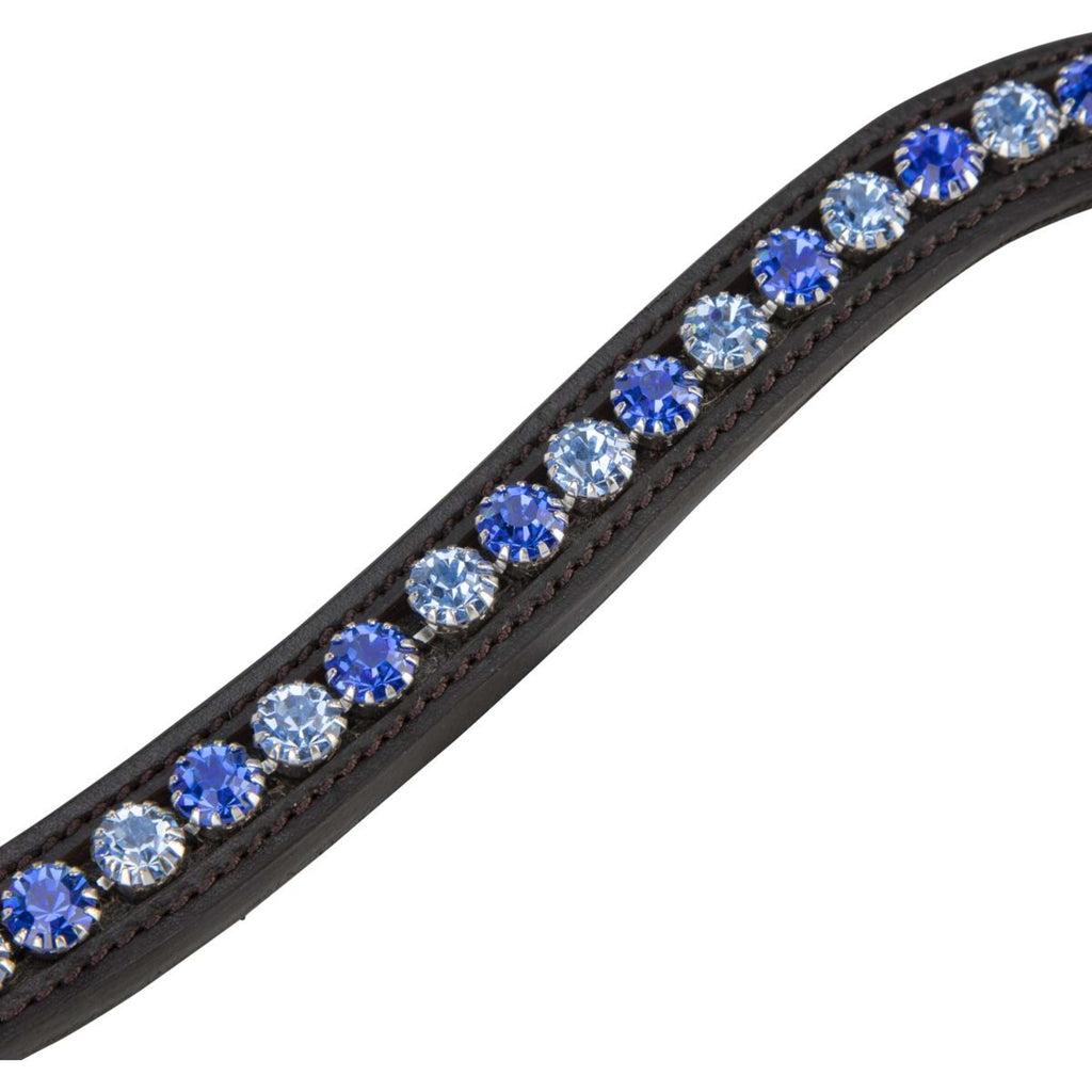 Velociti by Shires Frontalino GARA Blue Diamante L'Avana