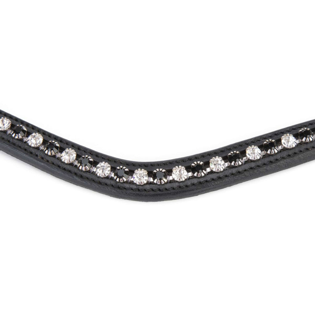 Velociti by Shires Frontalino GARA Black Diamante Nero
