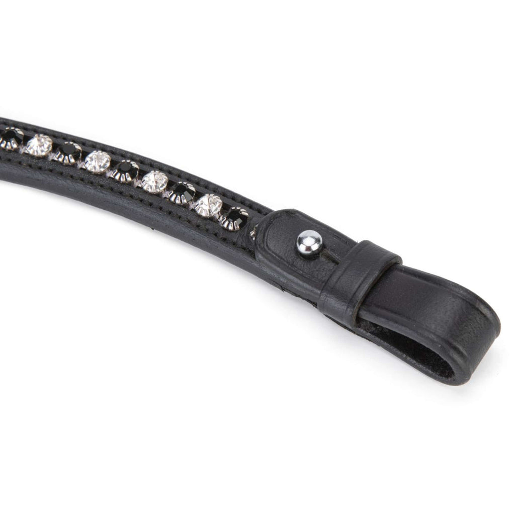 Velociti by Shires Frontalino GARA Black Diamante Nero