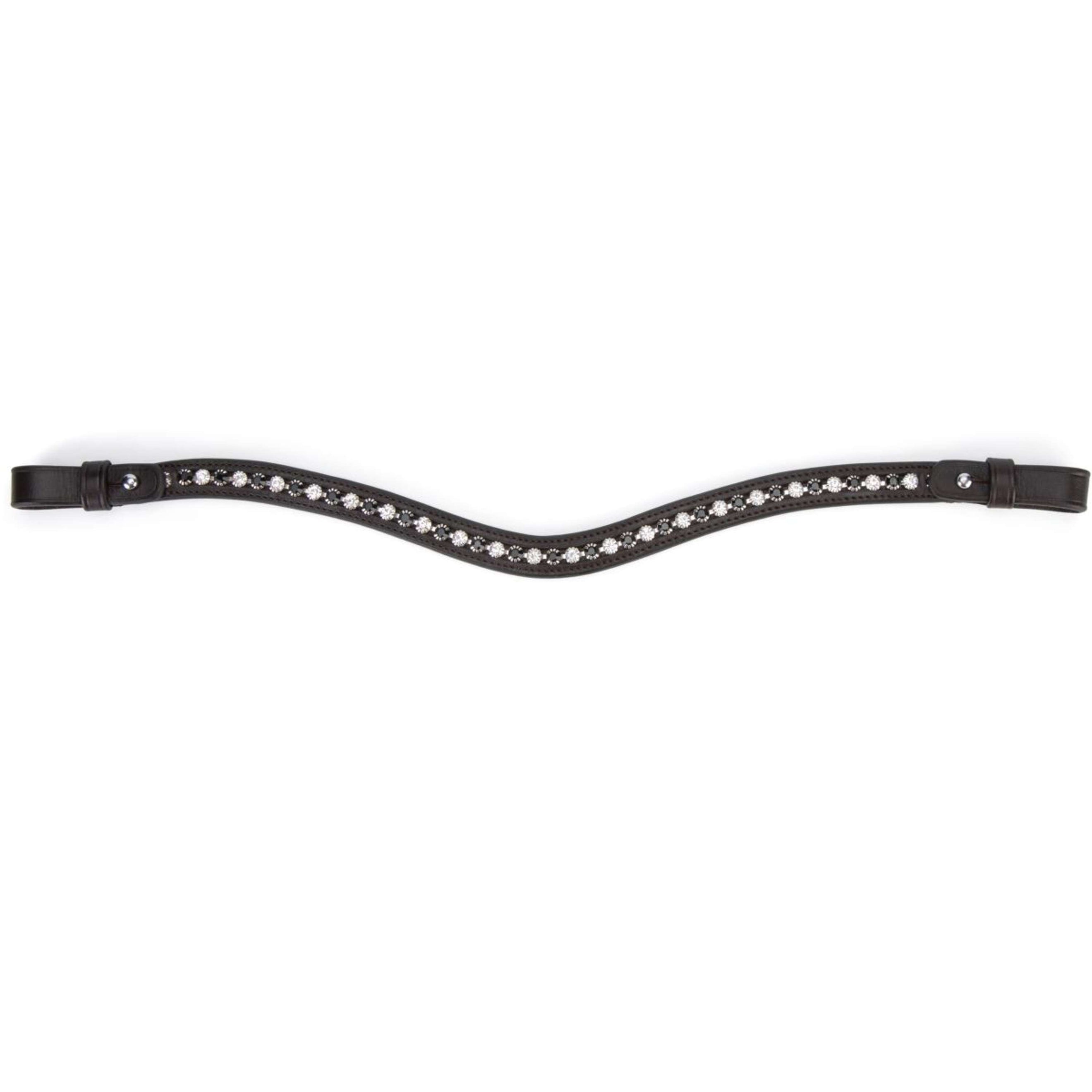 Velociti by Shires Frontalino GARA Black Diamante L'Avana