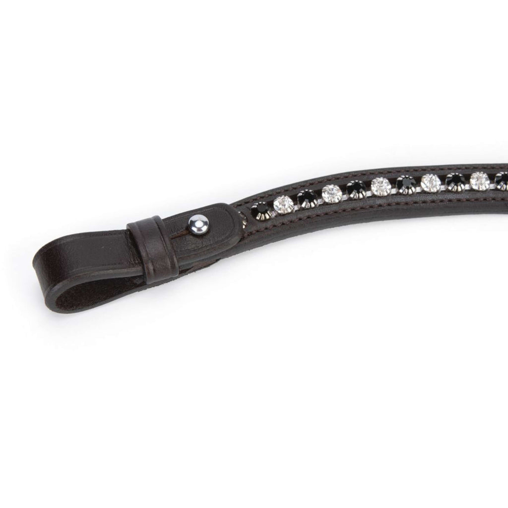 Velociti by Shires Frontalino GARA Black Diamante L'Avana