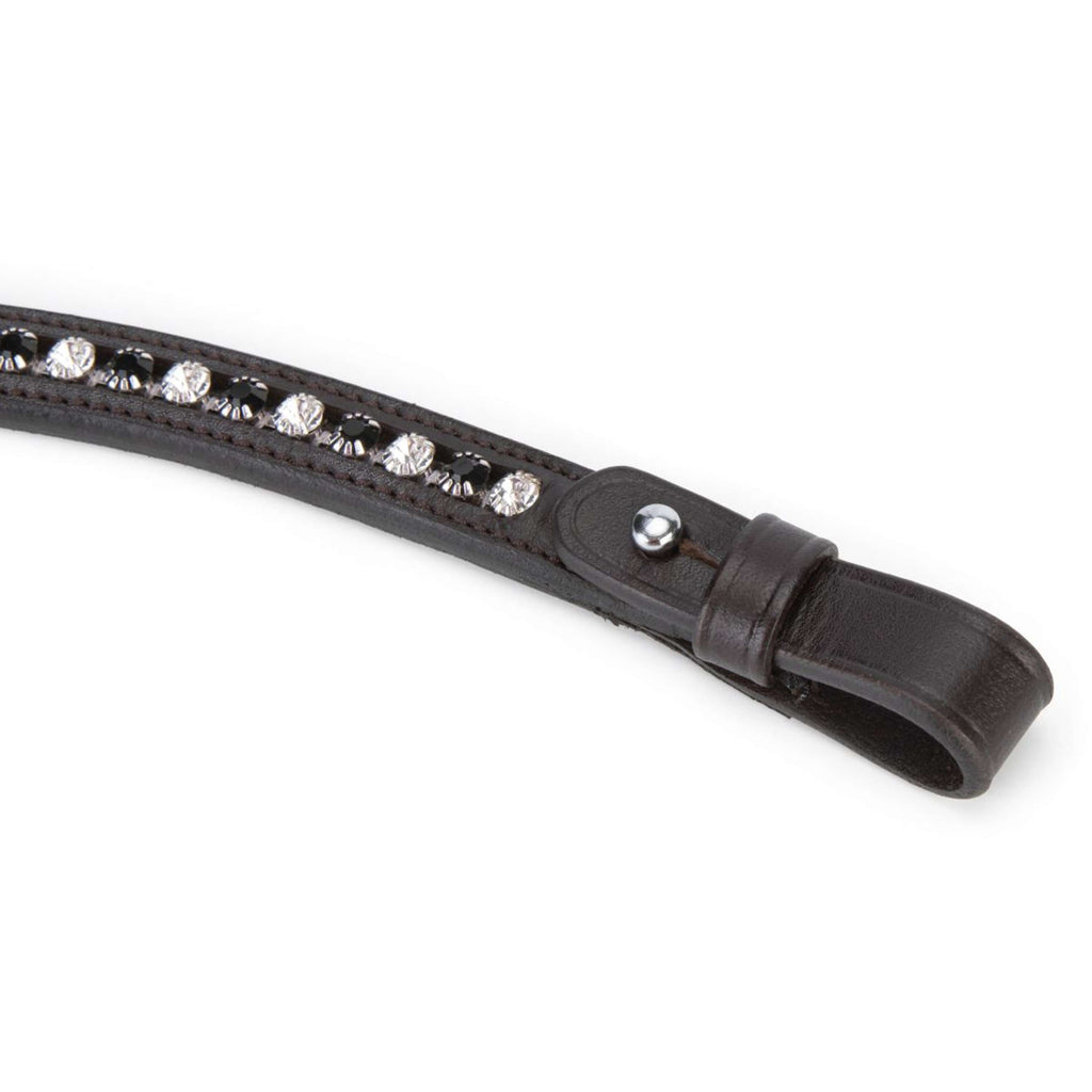 Velociti by Shires Frontalino GARA Black Diamante L'Avana