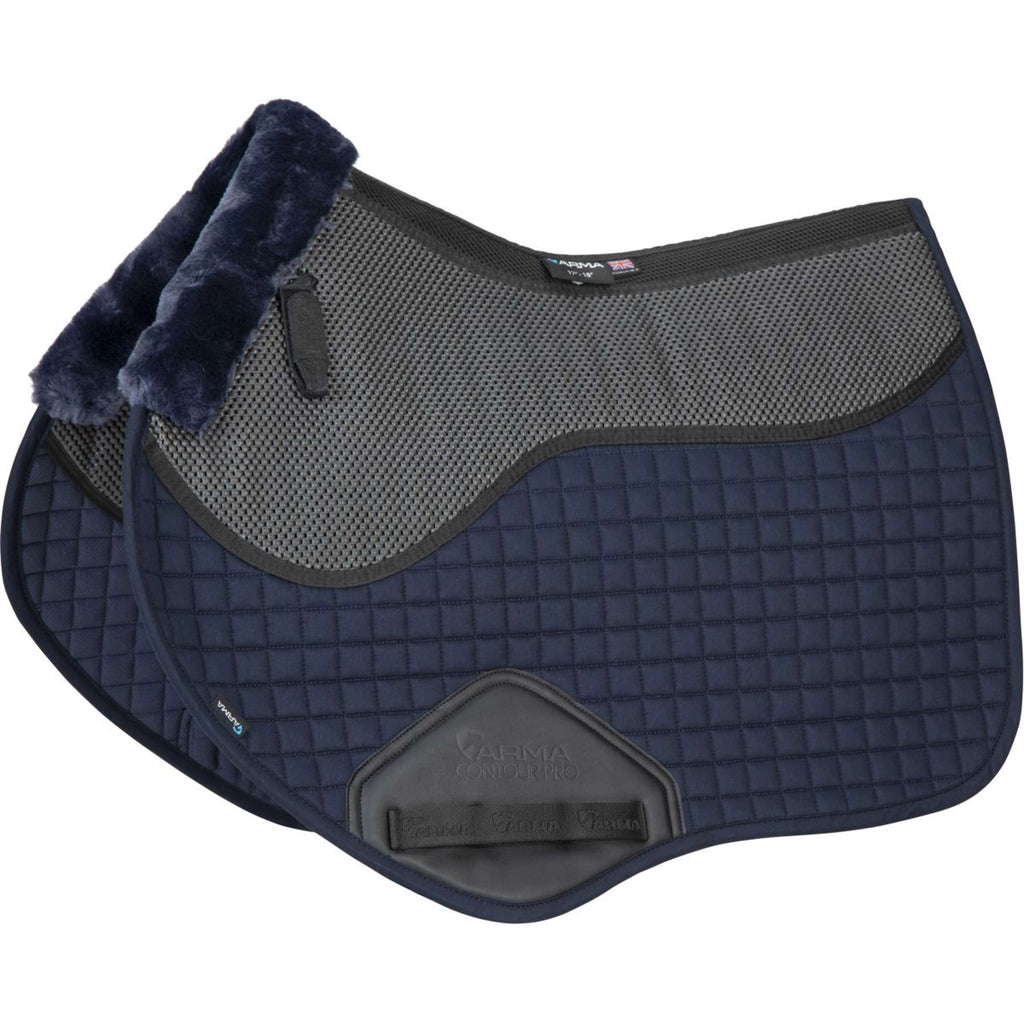 Arma by Shires Sottosella Soft Grip saltando Navy