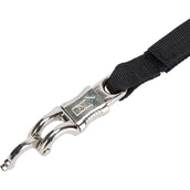 Shires Corda di fissaggio Bungee Breakaway Nero