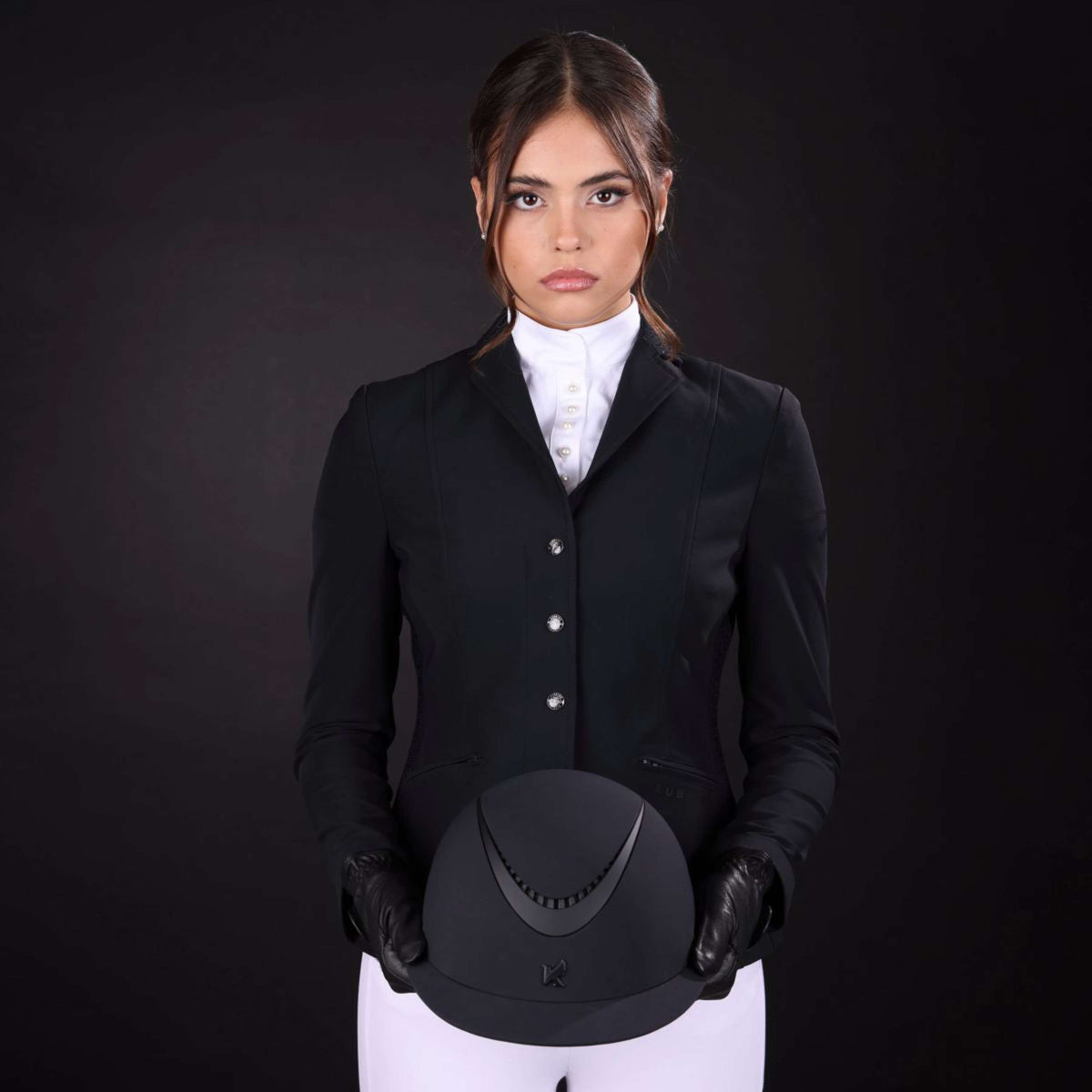 Karben by Shires Casco da equitazione Aria Ellipse Nero