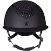 Karben by Shires Casco da equitazione Viola Ellipse Nero