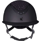Karben by Shires Casco da equitazione Viola Ellipse Nero
