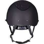 Karben by Shires Casco da equitazione Viola Ellipse Nero