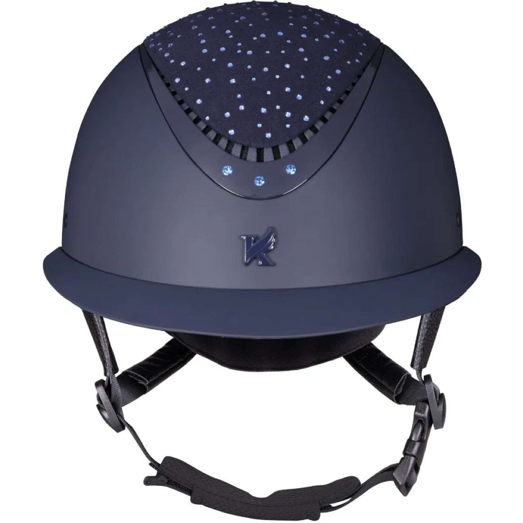 Karben by Shires Casco da equitazione Viola Ellipse Navy