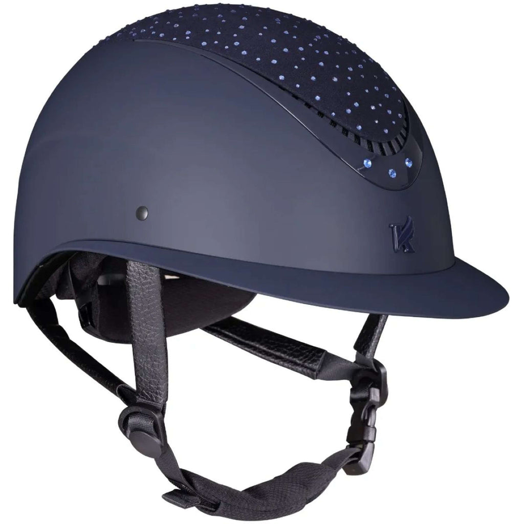 Karben by Shires Casco da equitazione Viola Ellipse Navy
